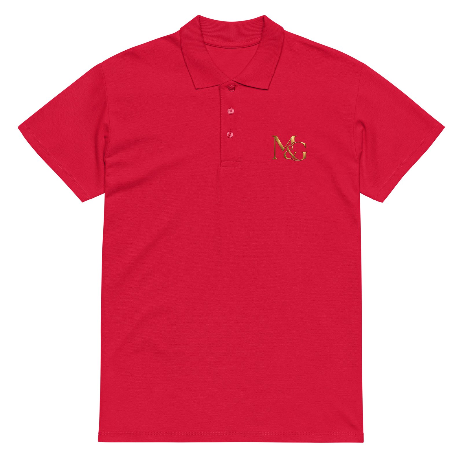 Premium pique polo shirt - Image 5
